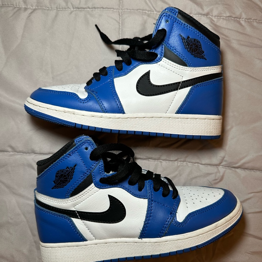 JORDAN ONES. Blue / white / black